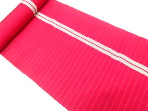 アンティーク　縞模様織り出し　八寸帯地反物